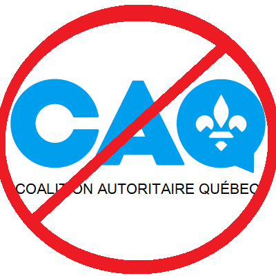 Dirigée par @FranoisLegaul10, l'équipe de la Coalition Autoritaire Québec veut continuer de se servir des Québécois.