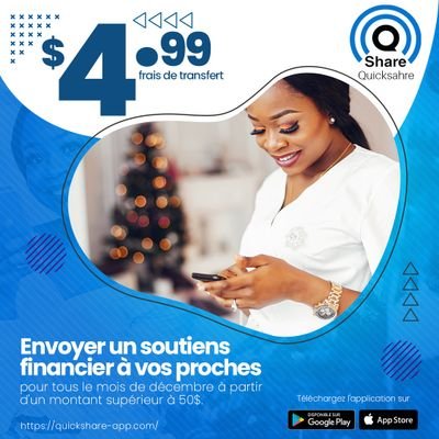 Quickshare3's profile picture. Plateforme de transfert d'argent
