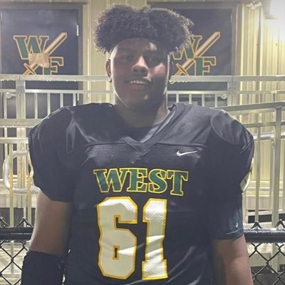 Jamie Williamson class of 2026 DT/DE 6’2 290 West Florence High School @CoachJJWFHS