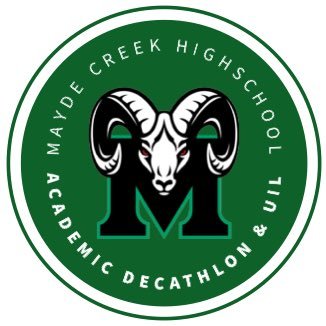 Official Twitter Account for the Mayde Creek High School Academic Decathlon and UIL Team