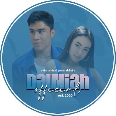 First and Official Fansclub of DALMIAH, Dalia Varde and Jeremiah Lisbo.
You can call us TARTIES 
• EST. 101220 • Recognized by Jeremiah and Followed by Dalia 💙