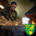Farrier, NCFC - X Lower Barclay Boy now a South Stand Sitter.