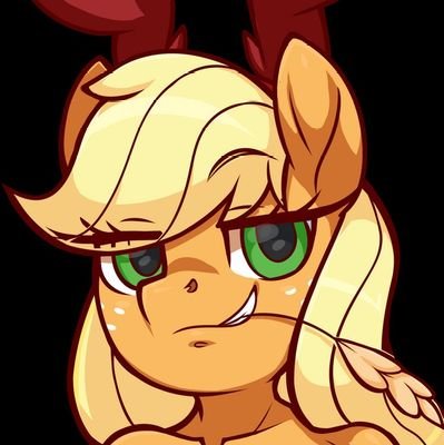Well howdy! Ah'm Applejack, the element of honesty! What kin ah do yeh fer?
minors dni
writer is 25+