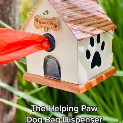 Hello I created The Helping Paw Dog Bag Dispenser & Poopy Carrier. Go to Etsy #thehelpingpawdogbagdispenser