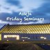 Friday Seminars - Biology Askja (@askjafriday) Twitter profile photo Friday Seminars - Biology Askja (@askjafriday) Twitter profile photo