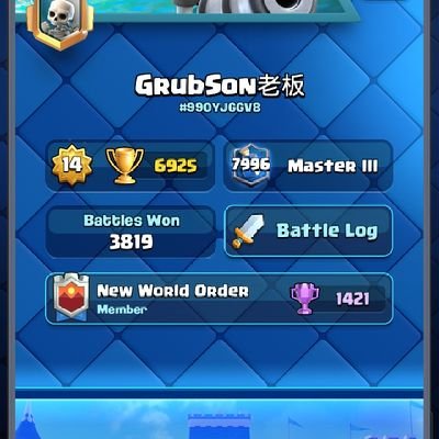 🇵🇱Clash royale player🇵🇱 love lava❤️🪜pb:7008🪜
✨top global #5307✨ 👑clan: New World Order👑