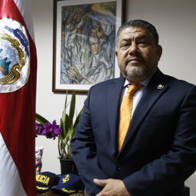 Ministro de Seguridad Pública de Costa Rica 🇨🇷