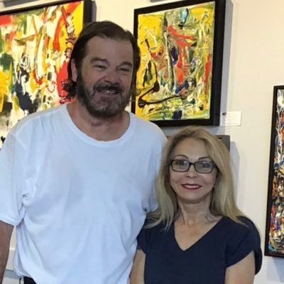 Ross Bishop, abstract painter. Val and I also collect Painters Eleven and Quebec Abstractionists. Not Woke. https://t.co/oJQyattC8l