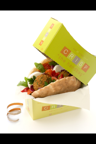 Crispgreeley's profile picture. Now Open!!!!  Smart, Healthy & ALWAYS Fresh Falafel and Hummus Sandwitches Served In Our Own Unique Handbag.
