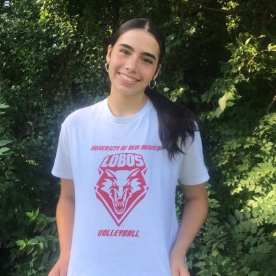 5’10” OH/RS || UNM Lobos VB #12 || Lawrence High School || Member of Navajo Nation • Decedent of Cherokee Nation OK • Oglala Lakota • CRIT