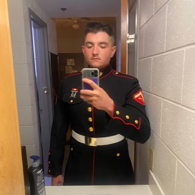 former football player, UNCC USMC