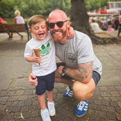 Joshua’s Dad, Everton fan and I love a pair of Adidas ///