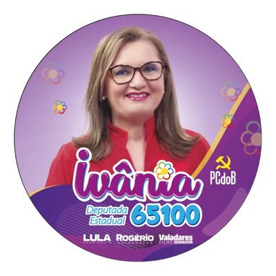 IvaniaPereira65's profile picture. Presidente Licenciada do SEEB SE, Mãe, Feminista e fundadora do PCdoB SE e da CTB✊🏼🚩