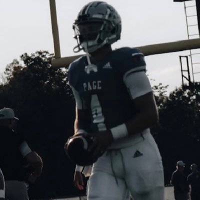 Page High School | Class of 2023 | QB/LB | 6'1 220