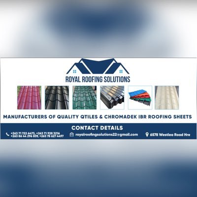 Manufacturers of quality Qtiles,Chromadek and IBR roofing sheets📌🏡We bring quality that’s through the roof!!