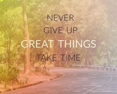 One Day Yes Will Make It Big.
I Believe in Myself, I know nothing is achieved without hard work.
I will, I Will, I Will & You'll all Admire Me 😎