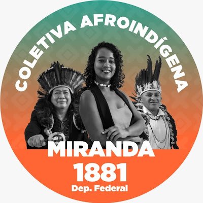 A única candidatura Afroindigena a Deputada Federal pelo Distrito Federal