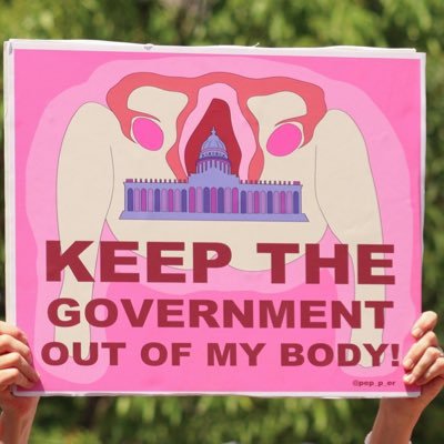 Banning politicians from our bodies one tweet at a time.