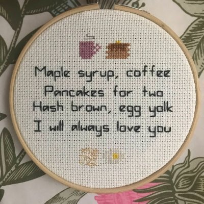 1D_xstitch's profile picture. they/he, big fan of needle arts and One Direction 🥺 Trying to find homes for my 1D themed cross stitch 💕🌈🪡
