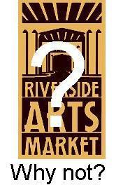 Just trying to get the Riverside Arts Market to allow a local music store booth. That's all. Just a square of pavement under the bridge. Thanks for following.