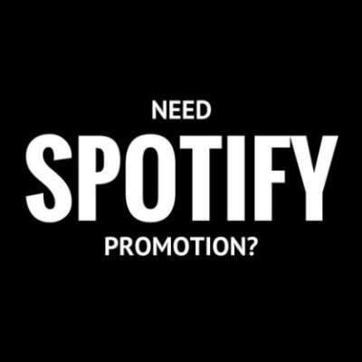 Need Spotify Promo? Go: https://t.co/0TIMbxTQaq
🎵Youtube, Soundcloud, Spotify....