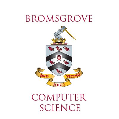 The official Twitter account for Computer Science at Bromsgrove School. #BromsCompSci