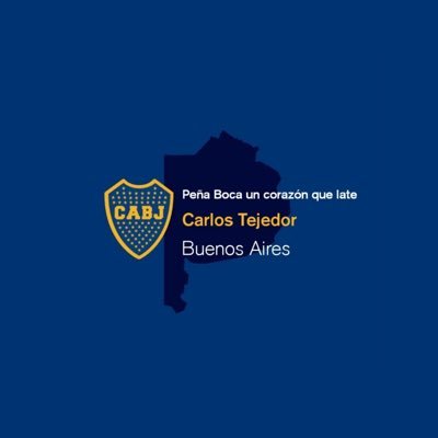 Cuenta oficial de la peña de Carlos Tejedor del Club Atlético Boca Juniors @BocaJrsOficial