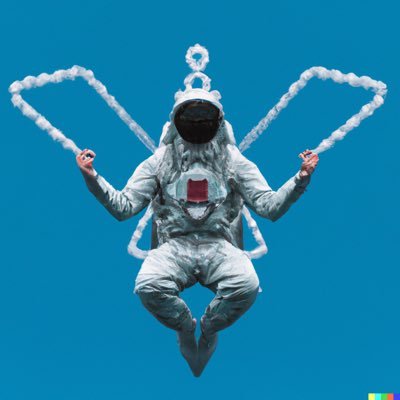 surrealnaut's profile picture. 77 Surreal space travelers NFTs created by AI. Now on @Arbitrum