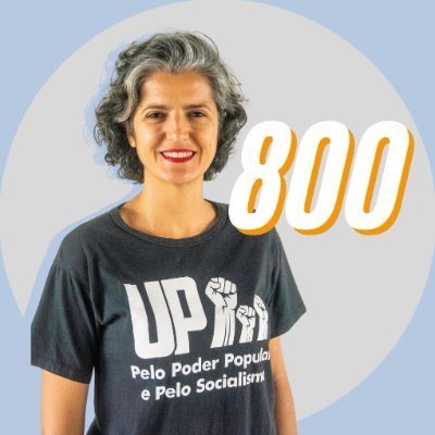 Sou da @UP80BR, e participei da fundação do Movimento de Mulheres Olga Benario. Obtive 280.460 votos na candidatura ao Senado Federal por SP em 2022. ✊🏻