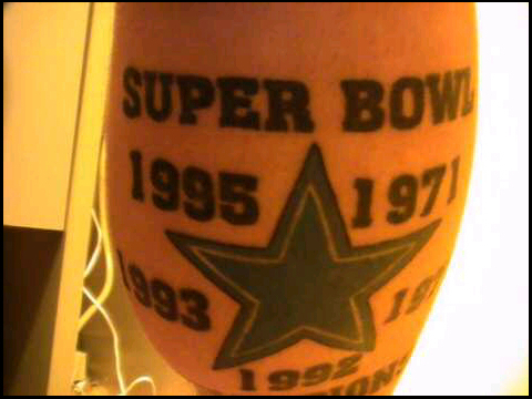 Die hard cowboys fan!! That needs more ink!!!