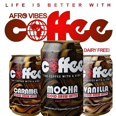 Afrovibes Coffee is locally brewed and bottled with love! Designed with your health in mind, we opted for a dairy free drink with simple ingredients - Oat Milk