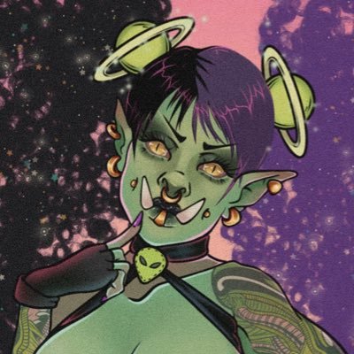 She/her or They/Them🌱 I am a simp for Orcs 🍉 Commissions are currently closed ♥ monthly art raffle for my Kofi members ♥ https://t.co/bSgUlLxRkq