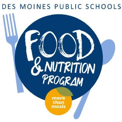 Info & updates from @DMSchools Food & Nutrition, providing 25,000 meals a day to students throughout Des Moines.

Menus: https://t.co/EC8uN09ffC
