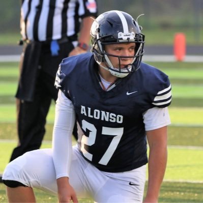 C/O 2024 Varsity OG, DE, ILB 5.73/3.48 GPA, 5’10 205, Alonso High School @AlonsoRavensFB HC: Hayden Cantrell @CoachHCantrell Tampa, Florida IB Diploma Candidate