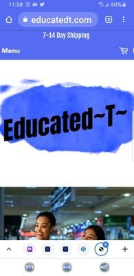 1EducatedT's profile picture. Educator,motivator, entrepreneur 
I strive to put out a positive message through my clothing line. Check me out at https://t.co/kdcdPTi1u2
