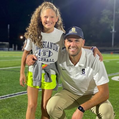 Father to Gia, Husband to Jennifer. Head Football Coach @salesianumFB.