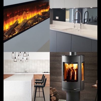 Electric & Gas Fires and Wood Burners; Bespoke stone and glass; Supply – Design - Fit; Bespoke service; Design expertise & Quality  info@windsor-interiors.co.uk