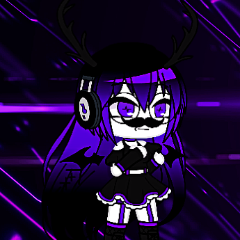 GrapeScramble's profile picture. 〖 She / Her / They / Them • A Gacha Life and Gacha Club Tuber • A Tomboy/Nerd • Fall Out Boy geek • Basketball and Soccer • Does Editing • 💜🖤 〗