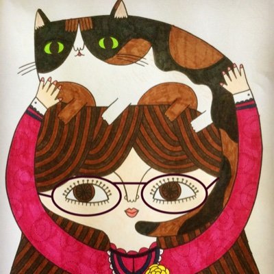 Cat lady. Librarian. And probably all the stereotypes that go with those. she/her