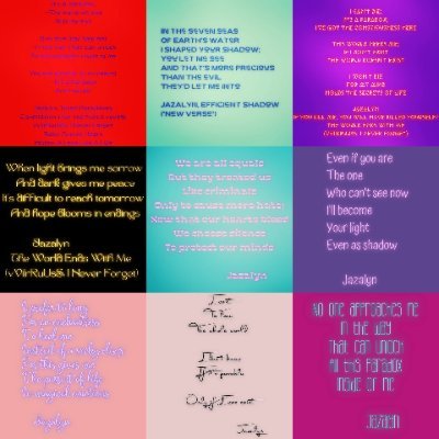 Rare information, literary analysis, artistic views, and statistics about the poetry of author-poet Jazalyn @justjazalyn
Her official website: https://t.co/jHqxI4OqdG