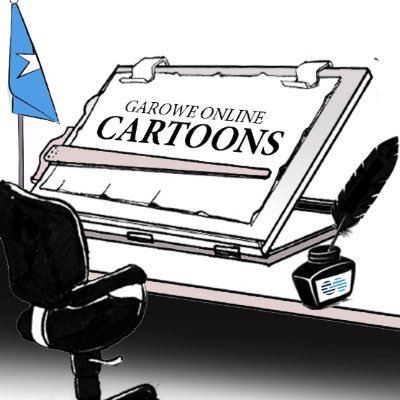 Garowe Online cartoons offer an alternative to formal news reporting. Follow @GO_Cartoons for a light-hearted approach to political matters.