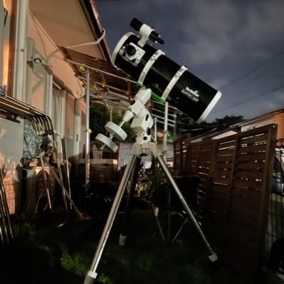 宇宙が大好きな学生です/望遠鏡はSW bkp200とSE-AT100Nです/星空はiPhone14plusで撮影 #スマホ天文部/恋する小惑星 #恋アス が大好きです/天文宇宙検定取り行かなくては!