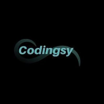 codingsy's profile picture. Youtuber