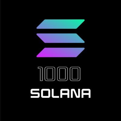 1000 $Sol 
MINT DATE : TBA 
MINT PRICE : TBA

#Solana #SolanaNFT