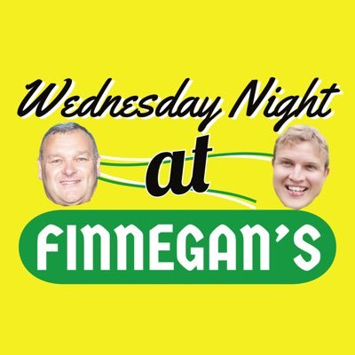 Join Allan and Tom at Finnegan's for some friendly banter. Doors open at 8pm.