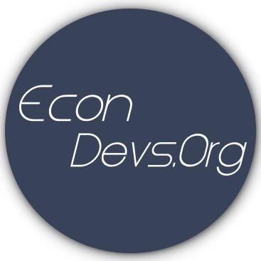 EconDevsOrg's profile picture. Official Twitter account of https://t.co/LBRdw9Y9EM - A collection of resources for skills development in Data Analytics, Economics & Programing.