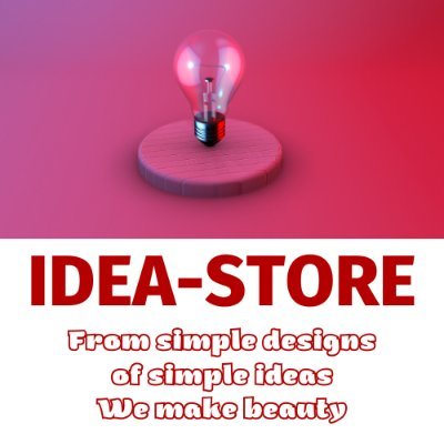 IDEA-STORE
Graphic Design
Artist Print On Demand
Redbubble Shop: https://t.co/22QDtEMP8d
------------------
From simple ideas and simple designs We make beauty