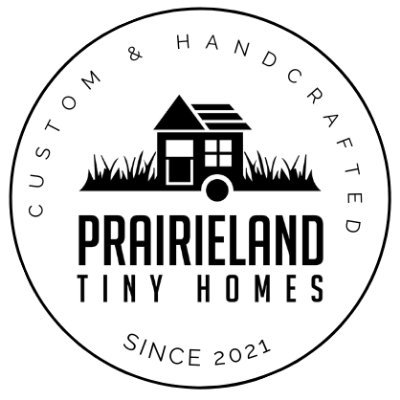 #PrairieLandTinyHomes is a #custom #tinyhome builder open concept layouts, spacious bathrooms, & full-sized appliances. #tinyhouse #tinyhomes #tinyhouseonwheels