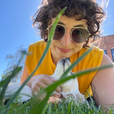 AllieCannington's profile picture. queer disabled white jewish dog dad #DisabilitySolidarity #AllBlackLivesMatter