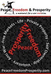 peacefreedom's profile picture. Respect for individual rights is the essential precondition for a free and prosperous world.